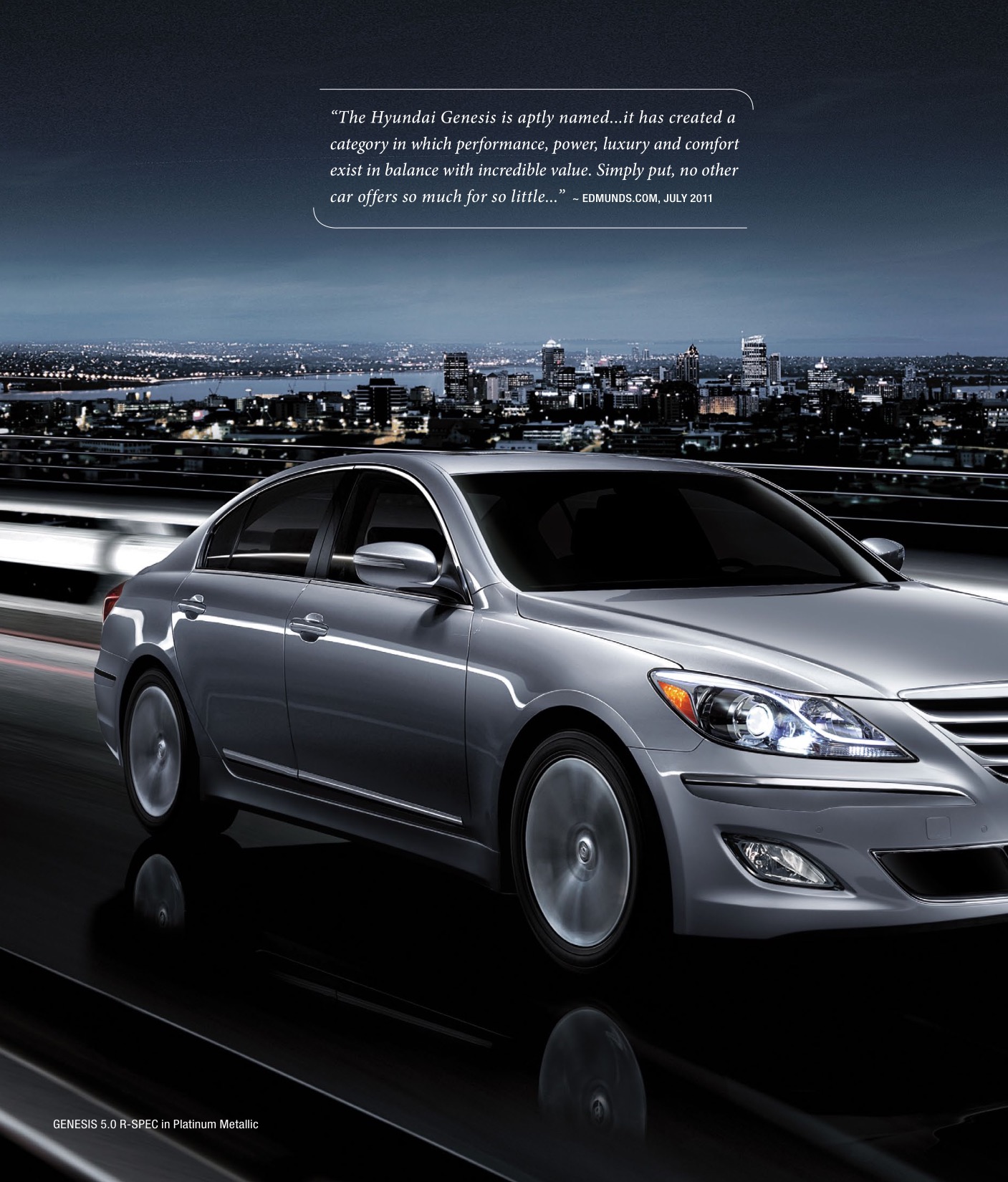 2013 Hyundai Genesis Brochure Page 6